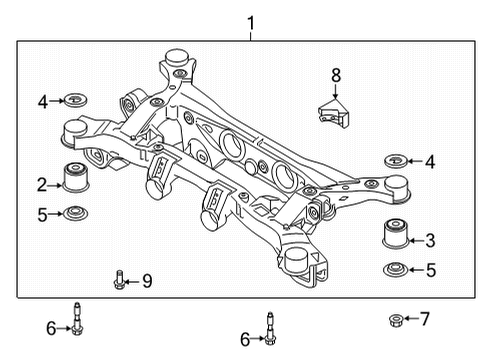 MASS DAMPER-RR,RH Diagram for 55497-P2000