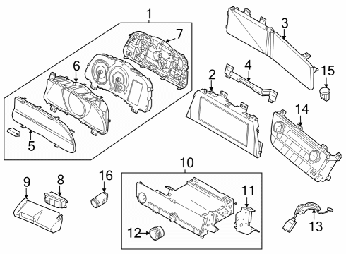 SWITCH ASSY-SIDE CRASH PAD,LWR Diagram for 93710-AA400-YFR