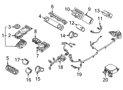 POWER OUTLET ASSY-INVERTER Diagram for 95260-T6200-NNB