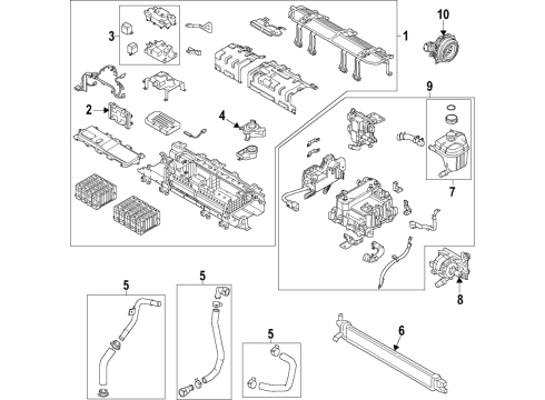 WIRING ASSY-LDC NEG Diagram for 91661-L5000