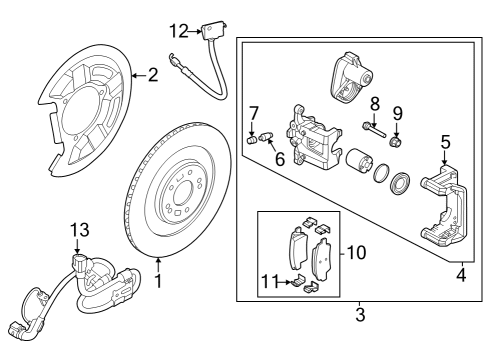 COVER-DUST RR,RH Diagram for 58245-CU100