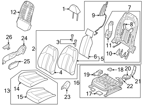 HEATER ECU-SEAT Diagram for 88B70-L1210