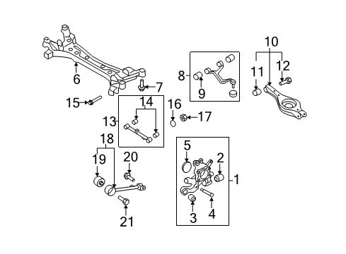 Arm Assembly-Rear Assist Diagram for 55250-3K601--DS