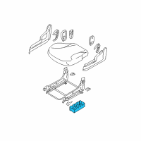 Cover-Front Cushion Wiring Case RH Diagram for 88213-2E000-U7