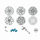 Diagram for Hyundai Kona Lug Nuts - U8440-00501