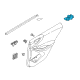Diagram for Hyundai Ioniq Power Window Switch - 93580-G2510-MGS