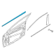Diagram for 2020 Hyundai Ioniq Door Moldings - 87711-G7000-PSM
