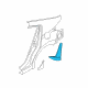 Diagram for 2017 Hyundai Elantra Mud Flaps - F3F46-AC100