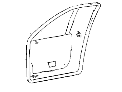 1998 Hyundai Accent Weather Strip - 82130-22200