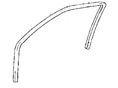 1995 Hyundai Accent Door Seal - 82110-22010-IA