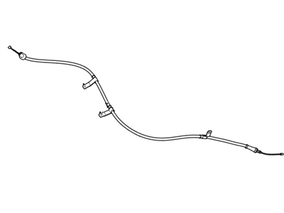 Hyundai 59760-A5300 Cable Assembly-Parking Brake,LH