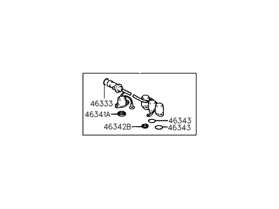 Hyundai 46313-28001 Valve Assembly-Solenoid