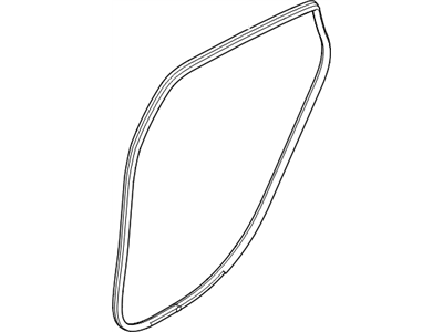 2013 Hyundai Elantra GT Door Seal - 83110-A5000