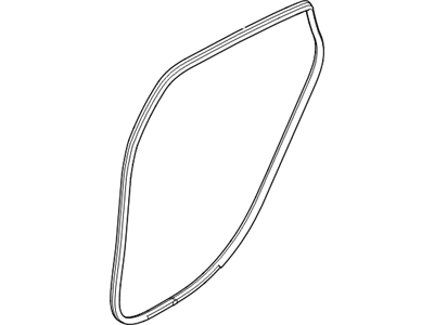 Hyundai Elantra GT Door Seal - 83110-A5000