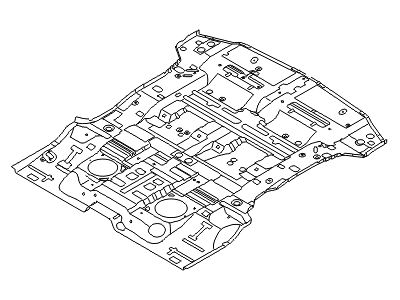 2007 Hyundai Veracruz Floor Pan - 65520-3J300