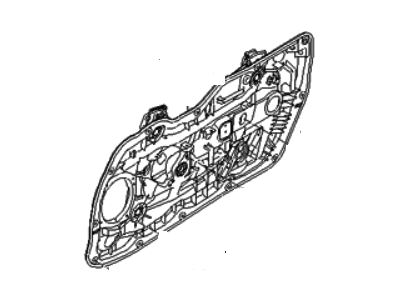 2012 Hyundai Elantra Window Regulator - 82481-3X810