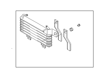 Hyundai Santa Fe Engine Oil Cooler - 25460-26510