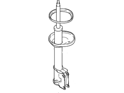 Hyundai 54651-2C000 Strut Assembly, Front, Left