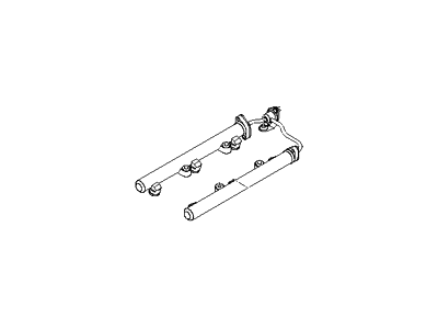 2010 Hyundai Genesis Fuel Rail - 35304-3C700