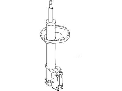 2001 Hyundai Elantra Shock Absorber - 54661-2D000