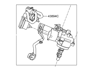 Hyundai 43800-2D000