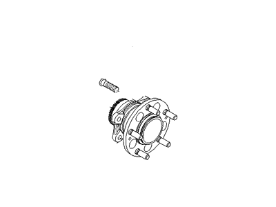 Hyundai 52730-4W000 Rear Wheel Hub And Bearing Assembly