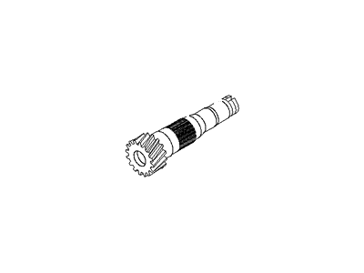 Hyundai 45722-39320 Shaft-Output