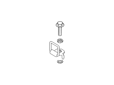 Hyundai 89891-A5010 Holder Assembly-Child Rest Hook