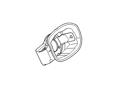 Hyundai 81595-2M000 Housing-Fuel Filler Door