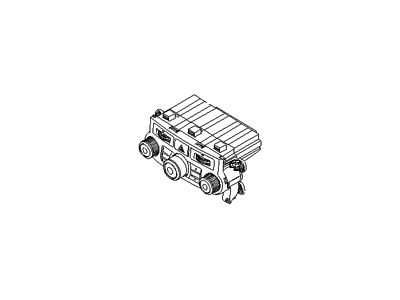 Hyundai 97250-4D001-VA Heater Control Assembly