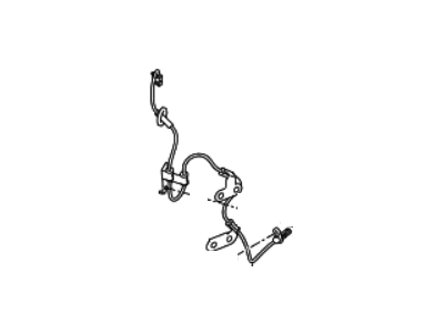 Hyundai 59910-3V500 Sensor Assembly-Abs Real Wheel ,LH