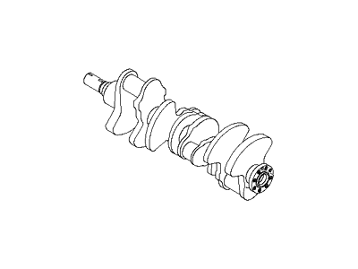 2006 Hyundai Azera Crankshaft - 23111-3C230