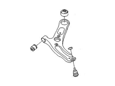 OE+ Front Lower Control Arm – Driver Left Side – 2019-2020 Hyundai Elantra Sedan – 54500F2AA0