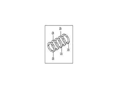 Hyundai 43204-39000 Spacer Set-Differential Gear