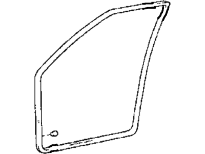1990 Hyundai Sonata Weather Strip - 82130-33010