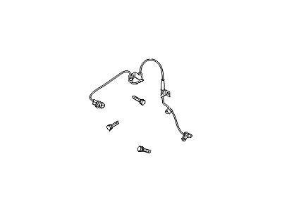 Hyundai ABS Sensor - 59810-3Q000
