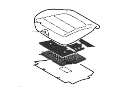 Hyundai Kona Seat Cushion - 88100-J9010-J8Y