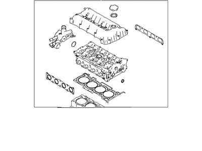 Hyundai 20920-2GO00-A Gasket Kit-Engine Overhaul Upper