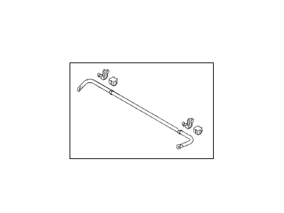 Hyundai 55510-2M010 Bar Assembly-Rear Stabilizer