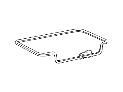 Hyundai 87321-28030 Weatherstrip-Trunk Lid Opening