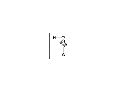 Hyundai Tucson Universal Joint - 49598-2E000