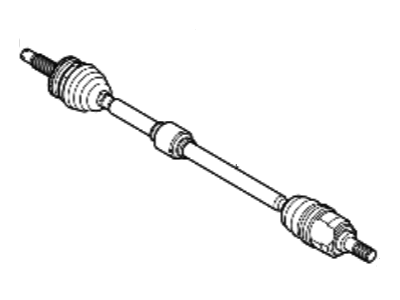 Hyundai Elantra Touring Axle Shaft - 49500-2L111