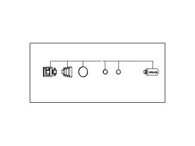 Hyundai 49597-4D000 Joint Set-Inner,RH