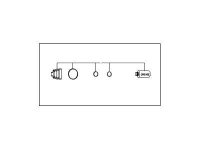 Hyundai 49595-4D000 Boot Set-Inner Joint