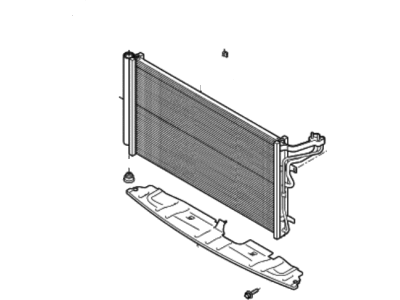 Hyundai Genesis A/C Condenser - 97606-3M170