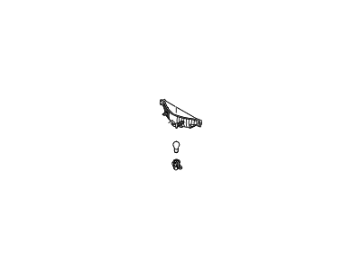 Hyundai 92700-F2000 Lamp Assembly-High Mounted Stop