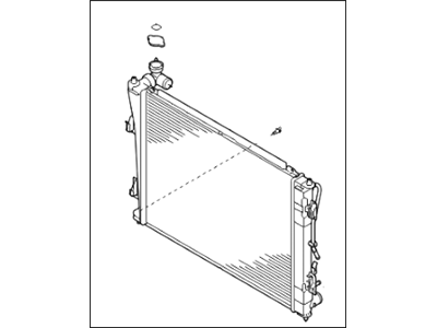 Hyundai 25310-3R701 Radiator Assembly