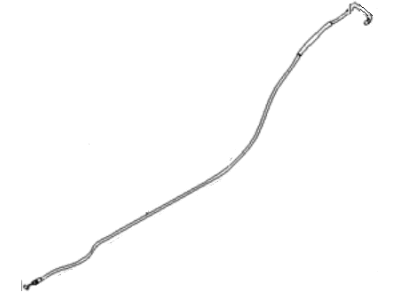 2010 Hyundai Accent Fuel Door Release Cable - 81580-1E000