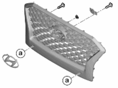 2021 Hyundai Palisade Grille - 86350-S8010