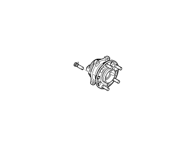 Hyundai 51750-D2500 Front Wheel Hub Assembly